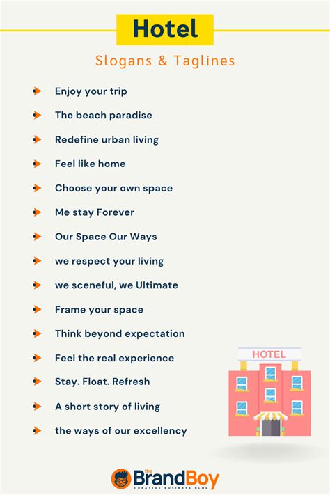 hotel taglines|777+ Catchy Hotel Slogans and Taglines (Generator .